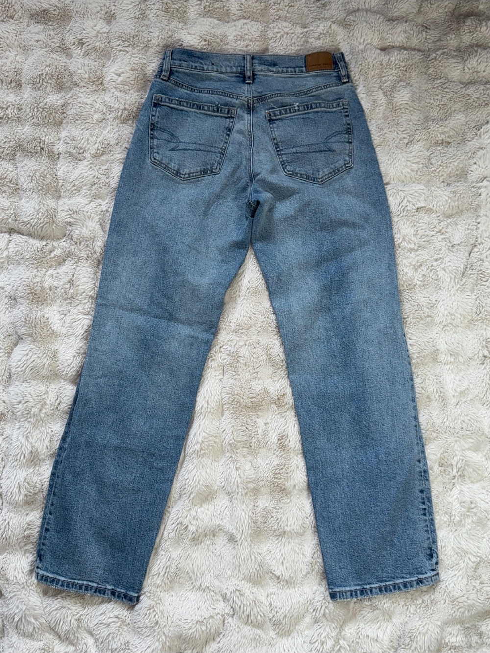 American Eagle Strigid Jeans Side 0 Light Wash NEW - Picture 9 of 12